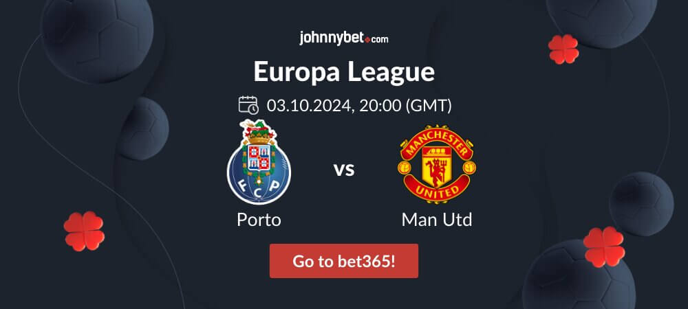 Manchester United vs Porto Betting Odds