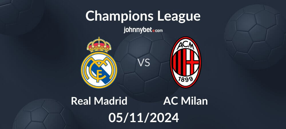 Pronóstico ganador Real Madrid vs Milan Champions League