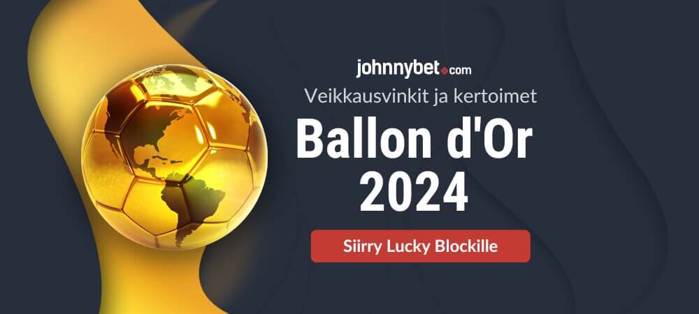 Ballon d'Or 2024 vedonlyönti