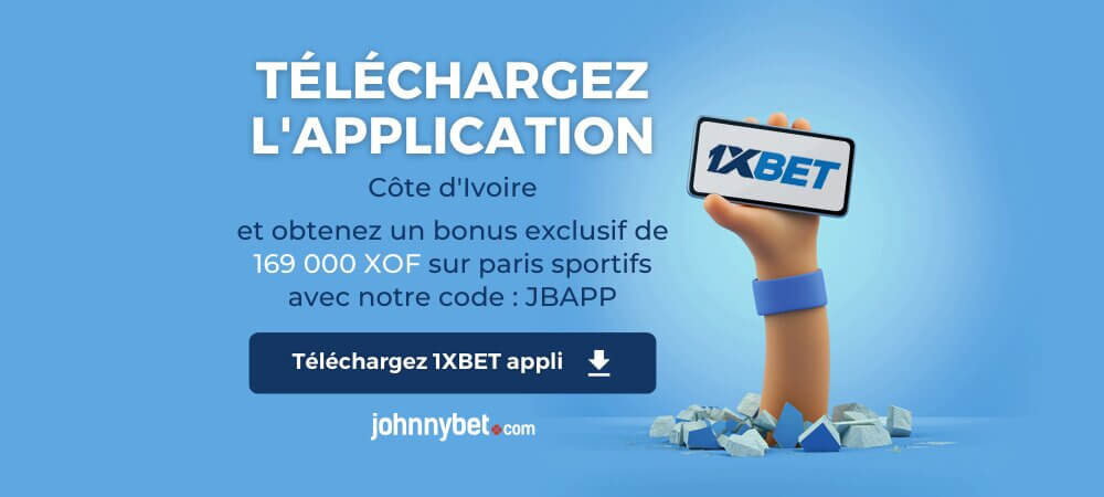 Comment télécharger 1XBET l'app Côte d'Ivoire