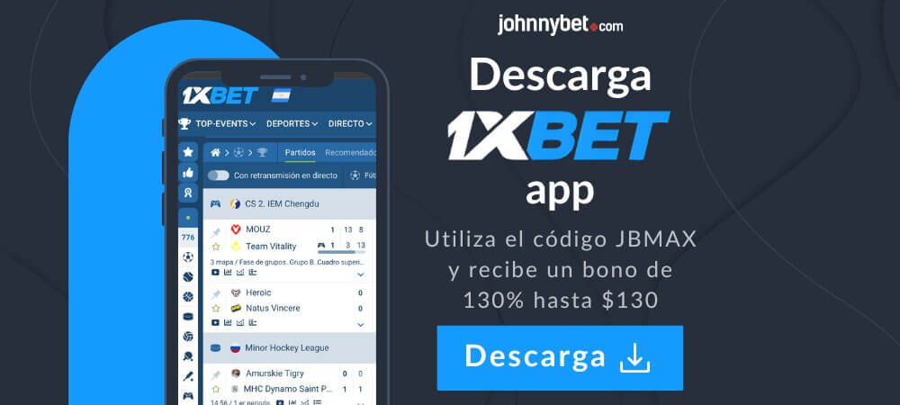1XBET app descargar