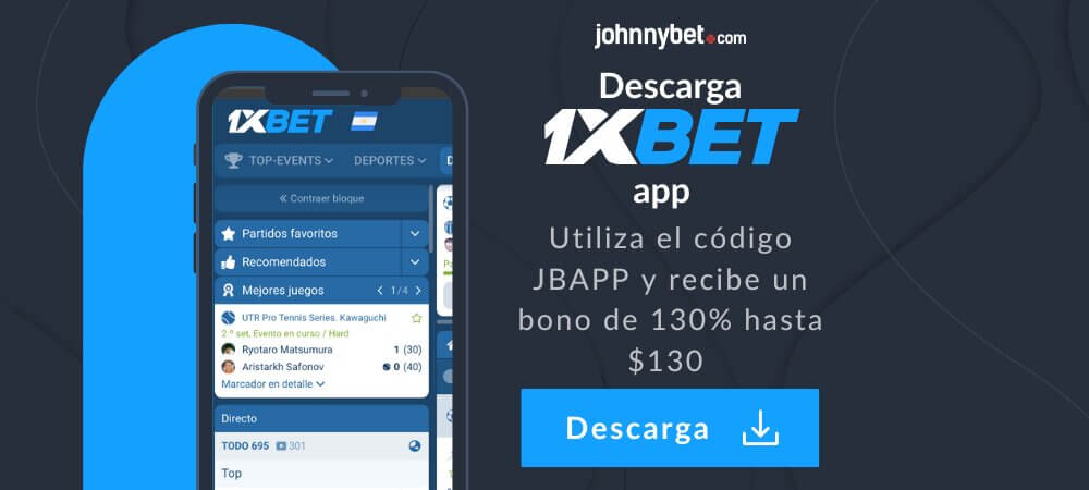 1XBET app descargar