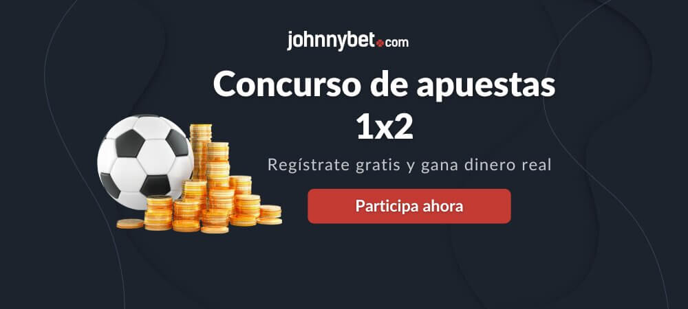 Concurso de apuestas 1x2 de JohnnyBet