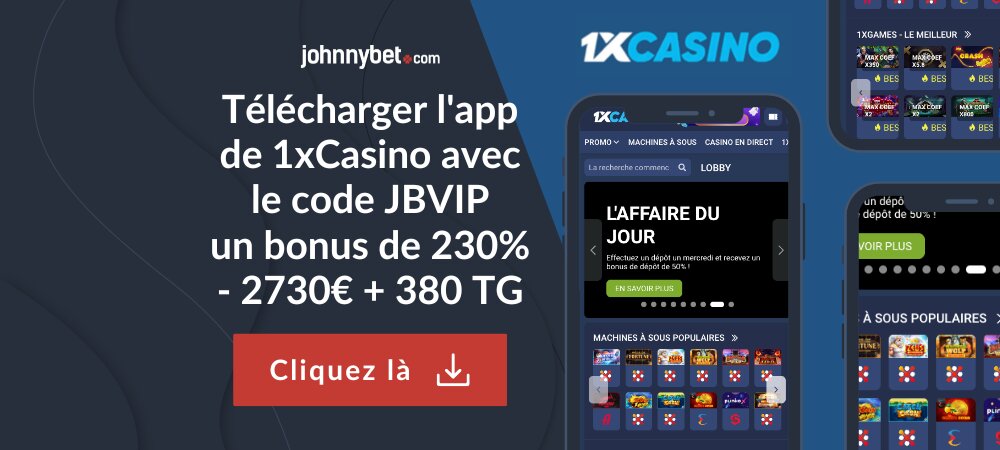 Comment installer l'application de 1xCasino sur le portable