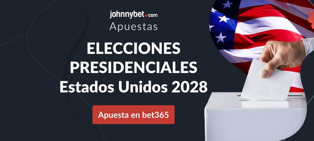 Apuestas elecciones presidenciales Estados Unidos 2028