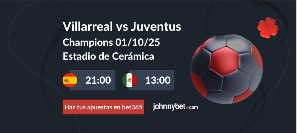 Pronóstico Villarreal vs Juventus