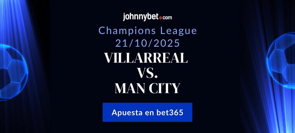 Pronóstico Villarreal vs Manchester City
