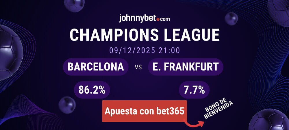 Pronóstico Barcelona vs Frankfurt