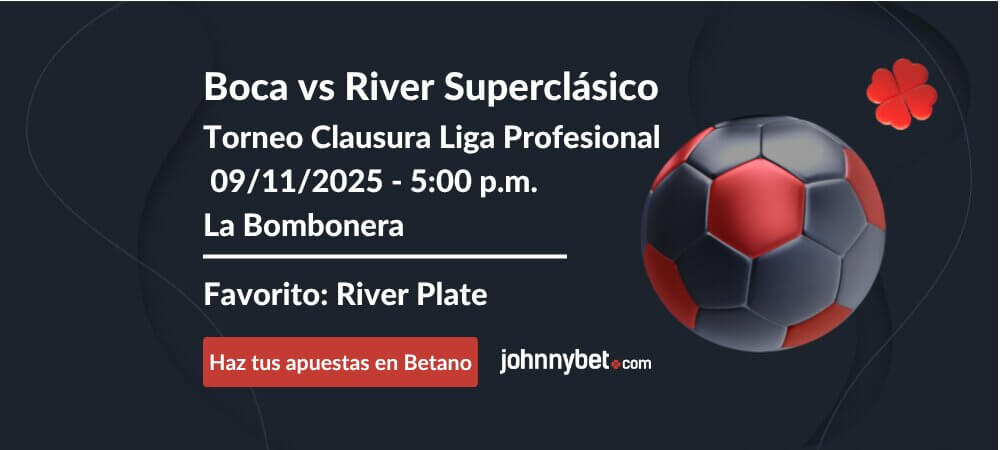 Pronóstico quién gana Boca vs River