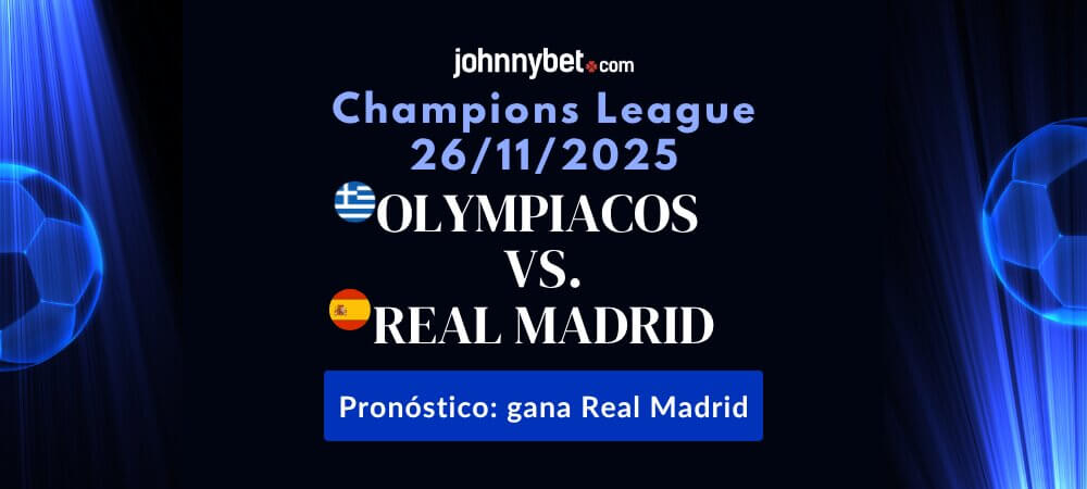 Pronóstico Olympiacos vs Real Madrid
