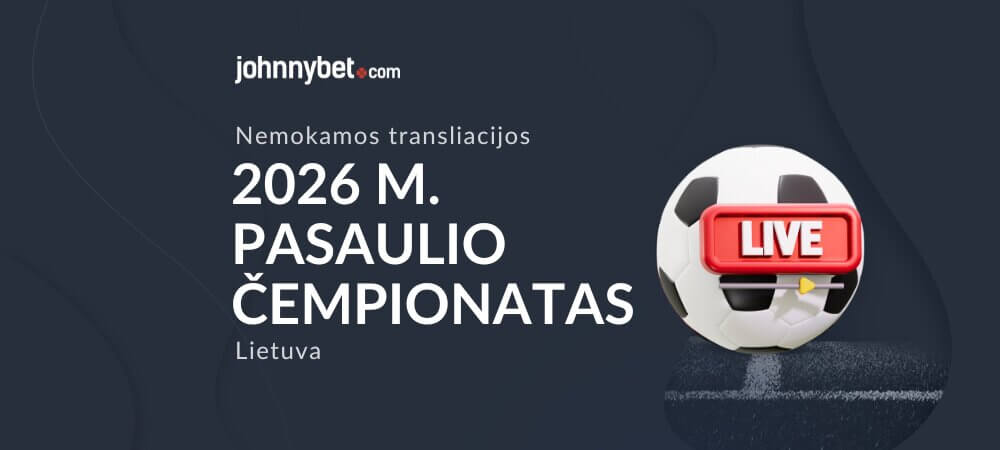 2026 m. Pasaulio Čempionato nemokama transliacija