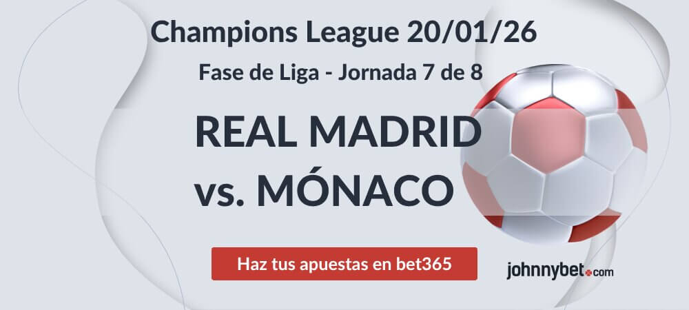 Pronóstico Real Madrid vs Mónaco