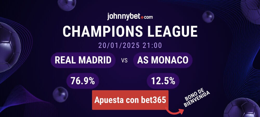 Pronóstico Real Madrid vs Mónaco
