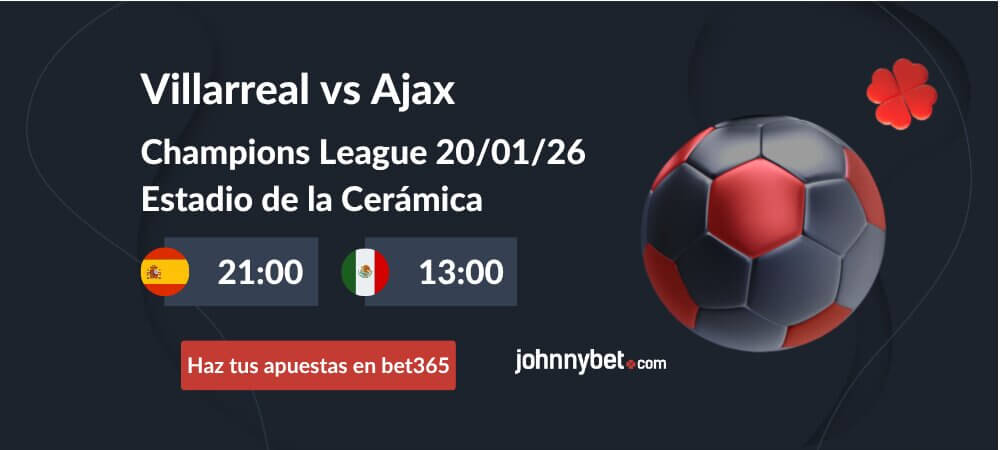 Pronóstico Villarreal vs Ajax