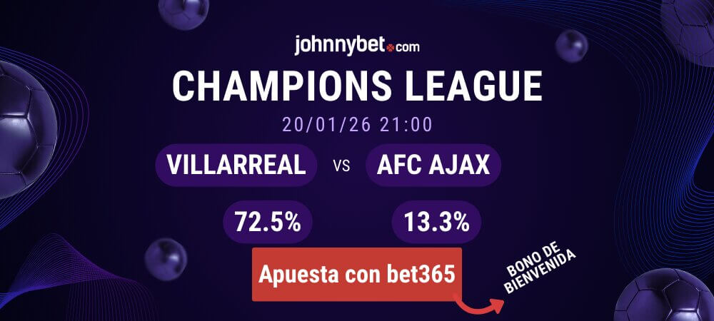 Pronóstico Villarreal vs Ajax