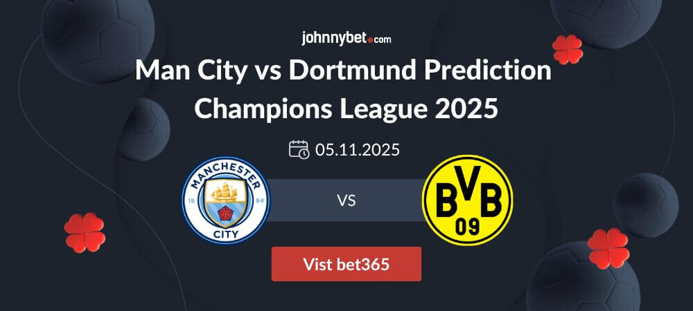 Man City vs Borussia Dortmund Prediction