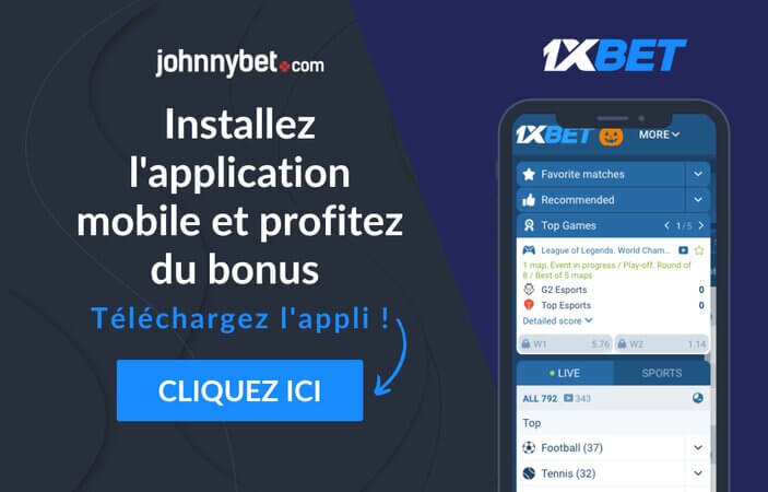 Comment installer l’application de 1XBET