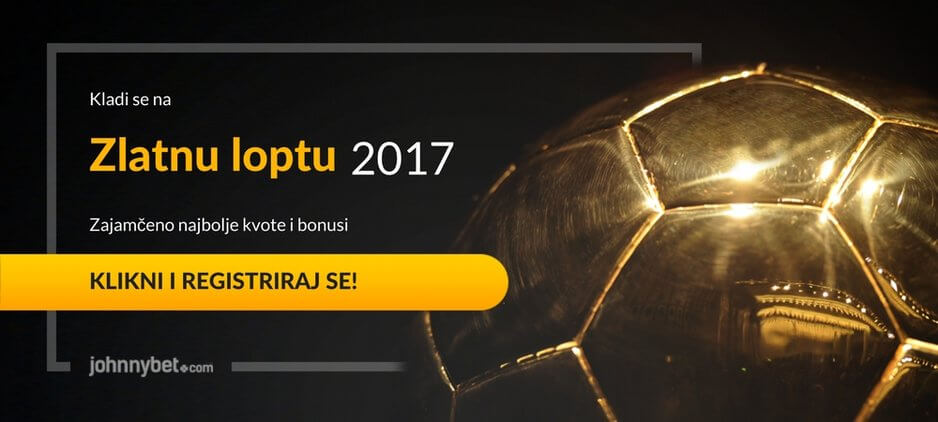 FIFA Zlatna Lopta 2017 Kvote