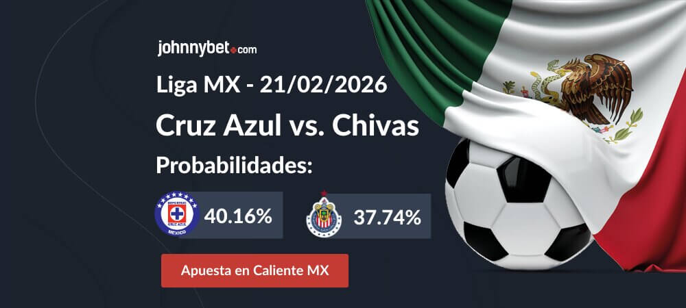 Pronóstico y Apuestas Cruz Azul vs Chivas Guadalajara