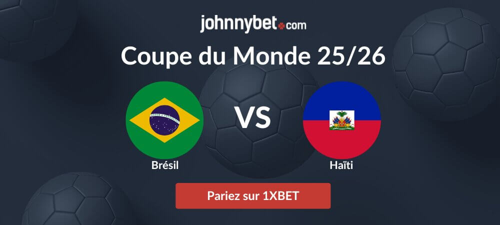 Pronostic Haïti vs Brésil
