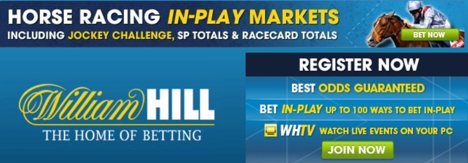 William hill betting tv horse racing