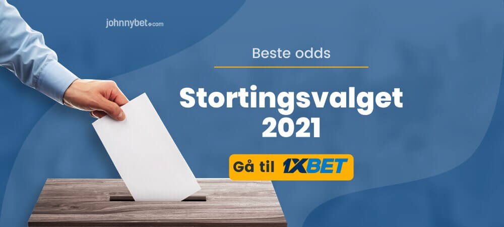Stortingsvalget 2021 odds