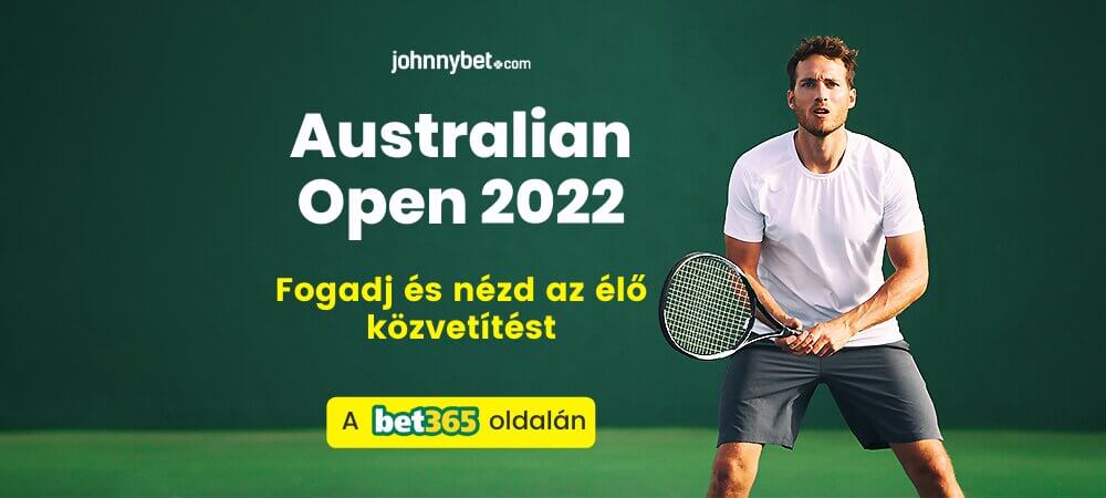 Australian Open 2022 fogadási tippek és közvetítés