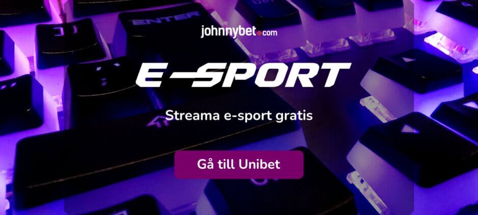 Streama e-sport gratis