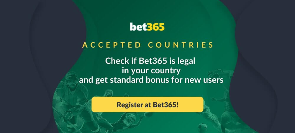 Bet365 Accepted Countries