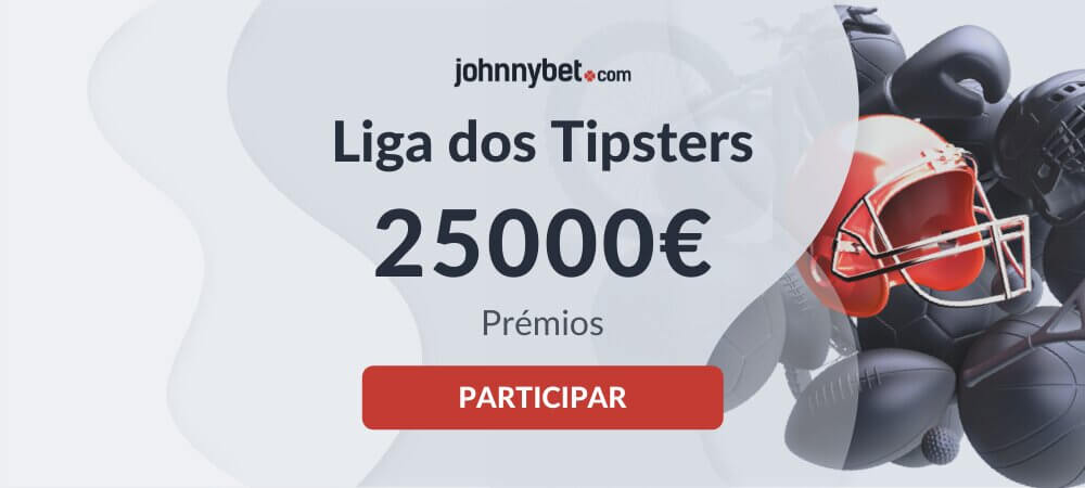 Liga de Tipsters JohnnyBet com 25.000€ de Prêmio