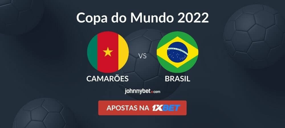 Prognóstico Camarões x Brasil