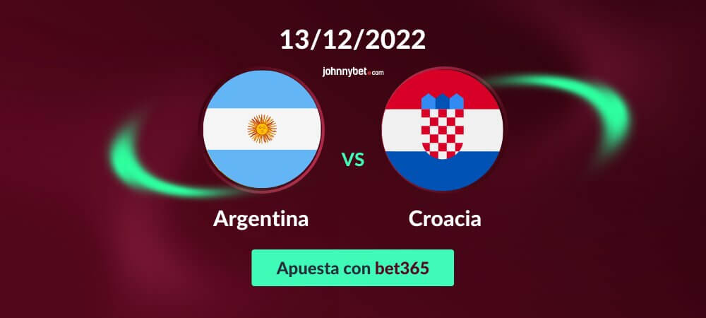 Pronóstico Argentina vs Croacia