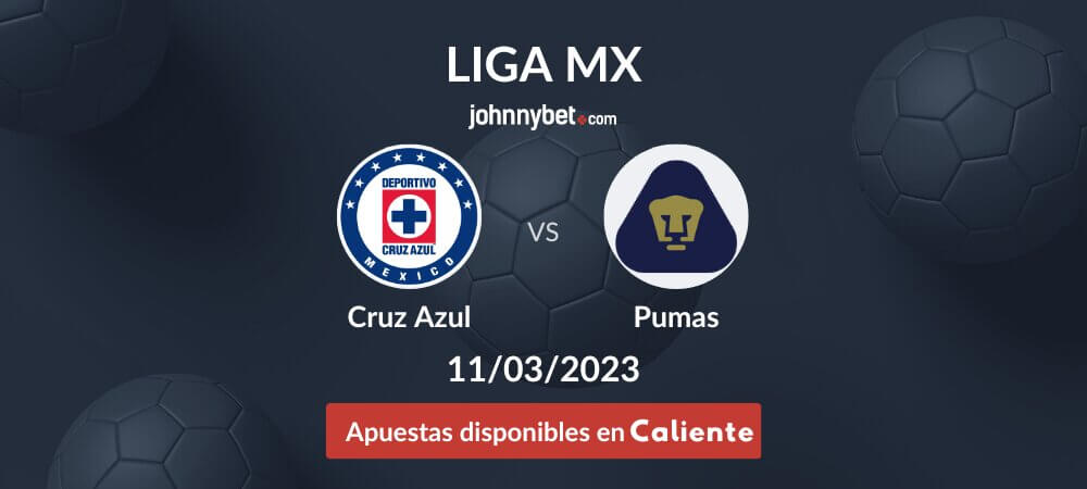 Pronóstico Cruz Azul vs Pumas