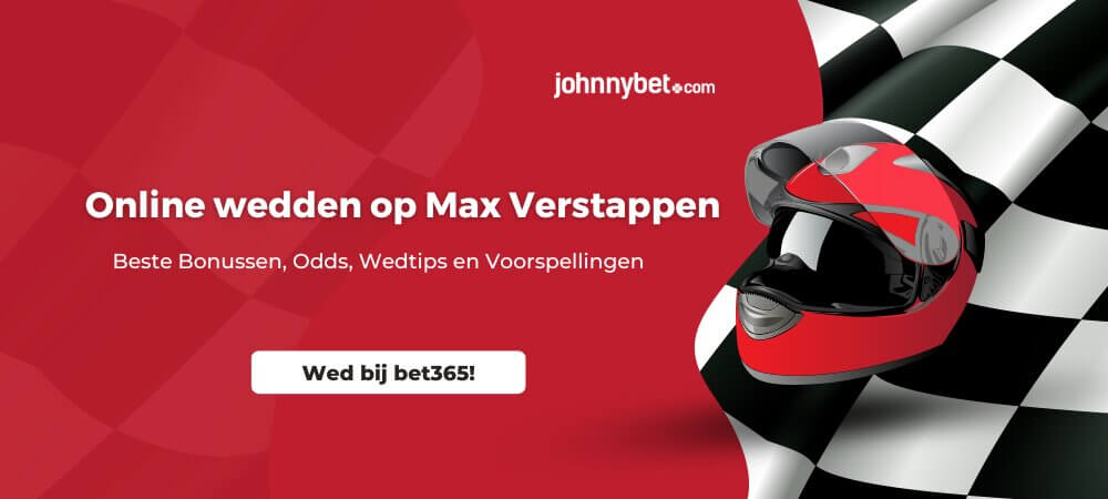 Online wedden op Max Verstappen