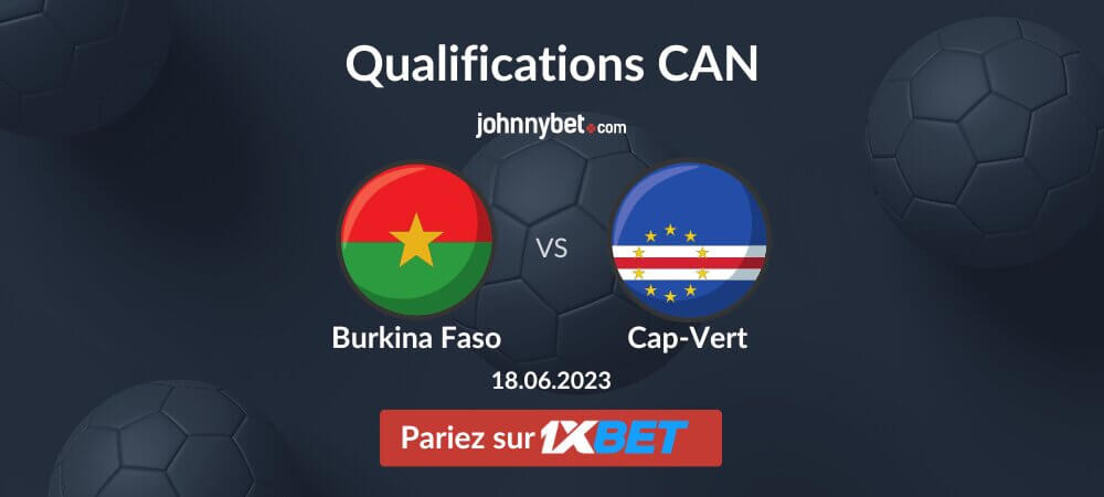 Pronostic Burkina Faso - Cap-Vert
