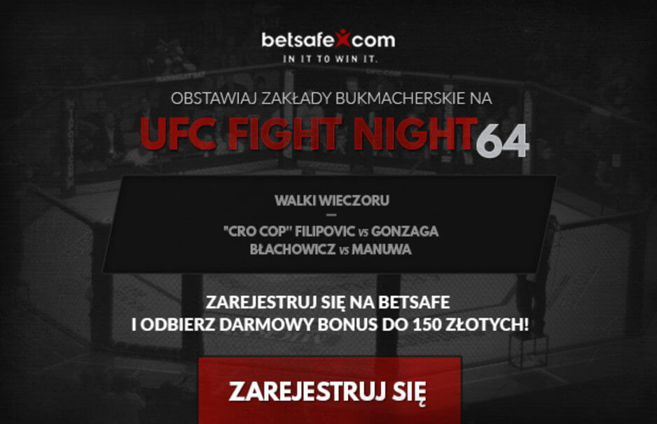 UFC w Krakowie Zakłady Bukmacherskie