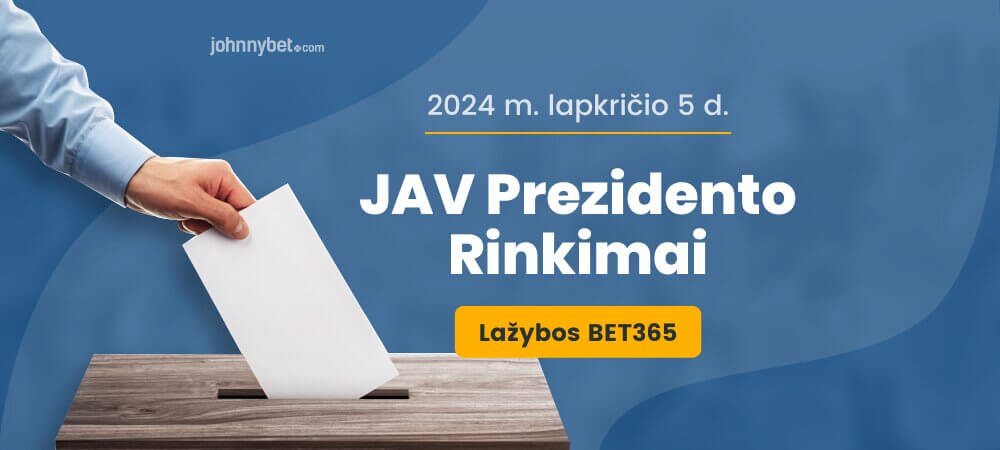 Lažybos Už JAV Prezidento Rinkimus 2024 - Statymai, Prognozės