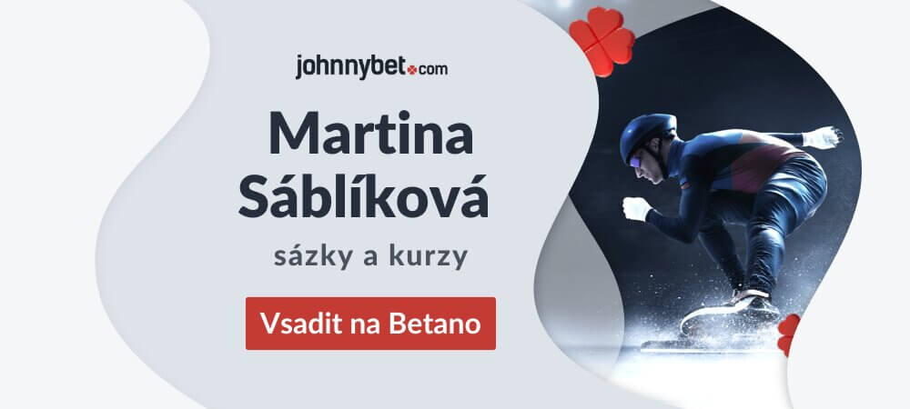 Martina Sáblíková sázky a kurzy