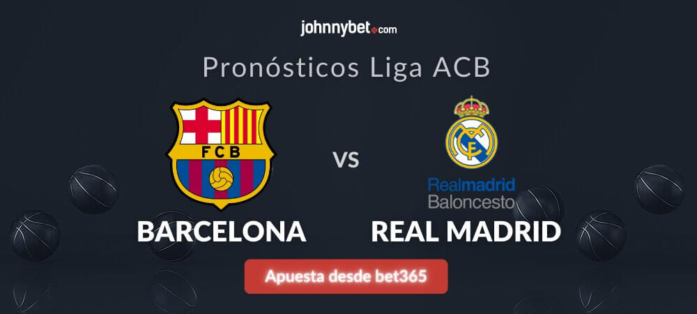 Pronóstico Barcelona vs Real Madrid Liga ACB