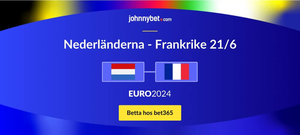 Nederländerna - Frankrike högsta odds