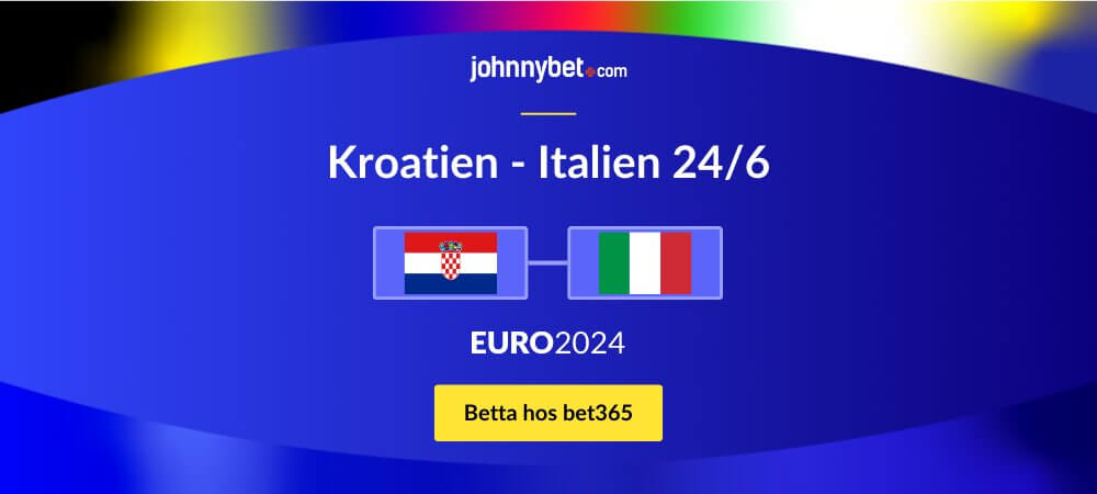 Odds på Kroatien - Italien