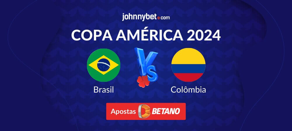 Prognóstico Brasil x Colômbia