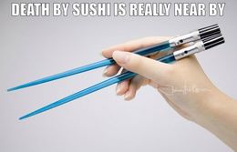 Star wars sushi chopsticks memes