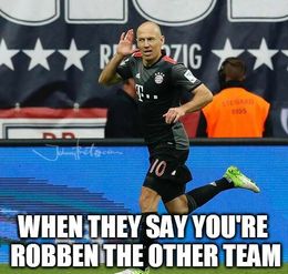 Robben the other team memes