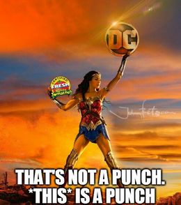Wonder woman punch memes