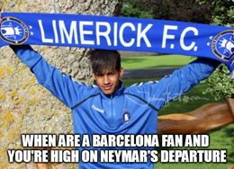Neymars departure memes