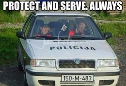 Protect and serve memes