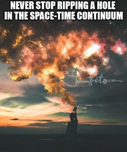 Space time memes