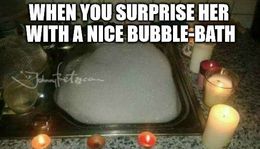 Bubble bath memes