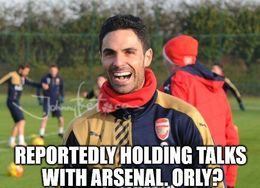 Talks with arsenal memes